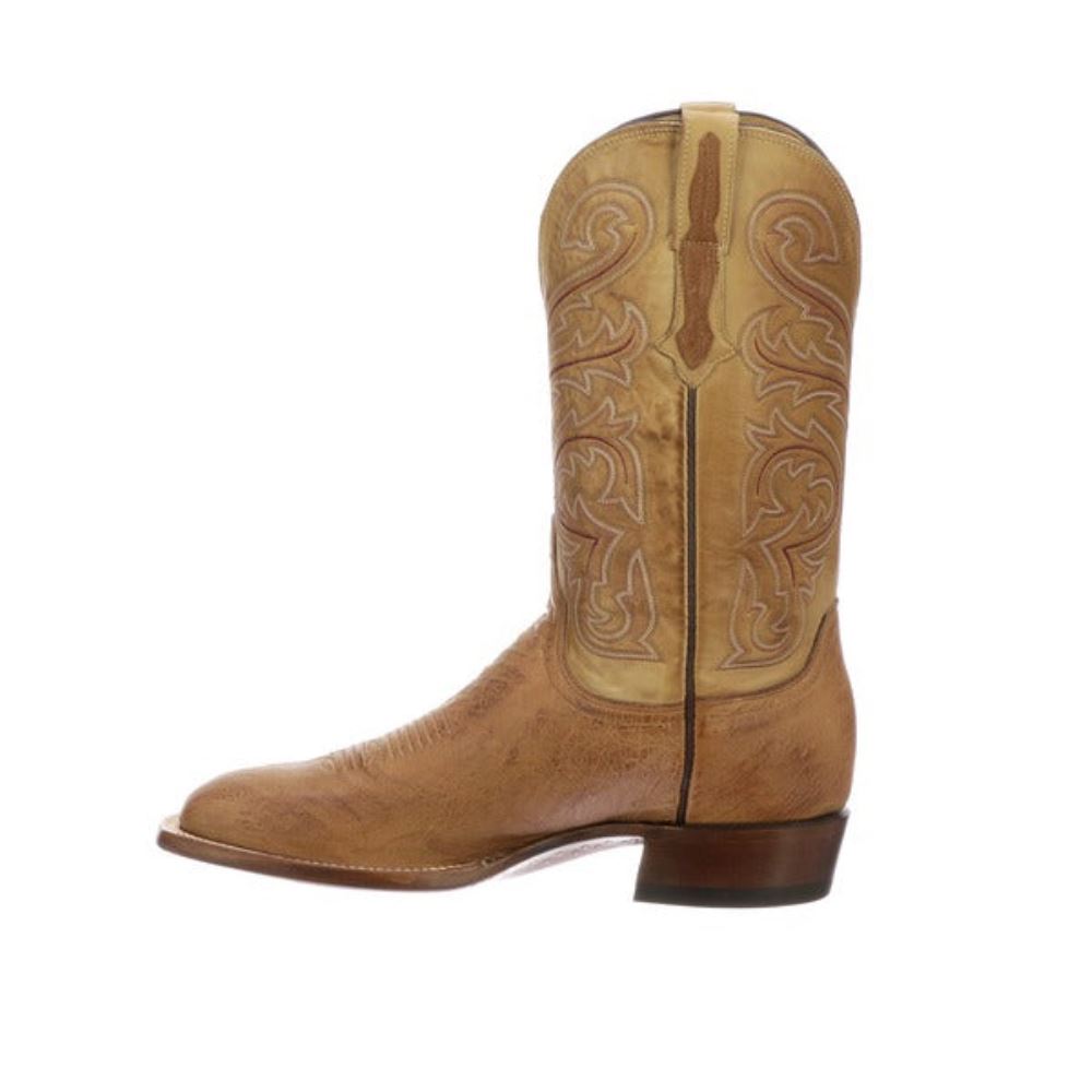 Lucchese Lance - Barnwood + Antique Saddle