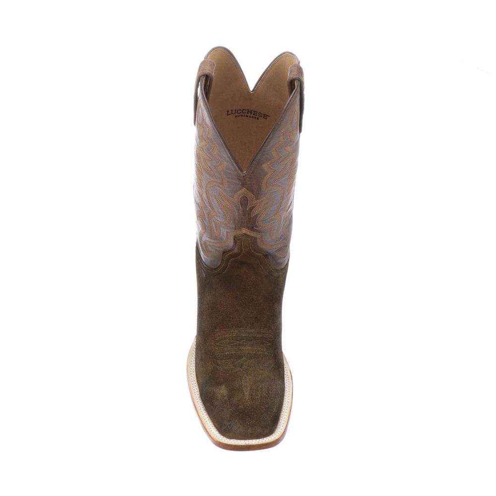 Lucchese Levi - Cognac + Chocolate