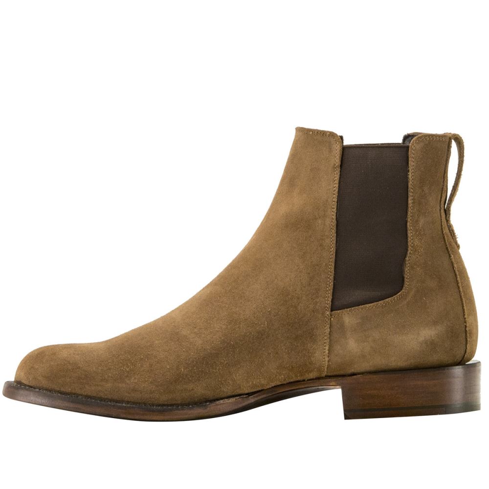 Lucchese Grayson - Espresso + Beige