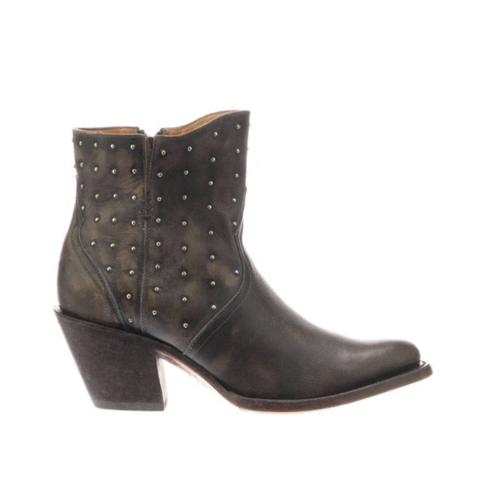 Lucchese Harley - Chocolate + Beige