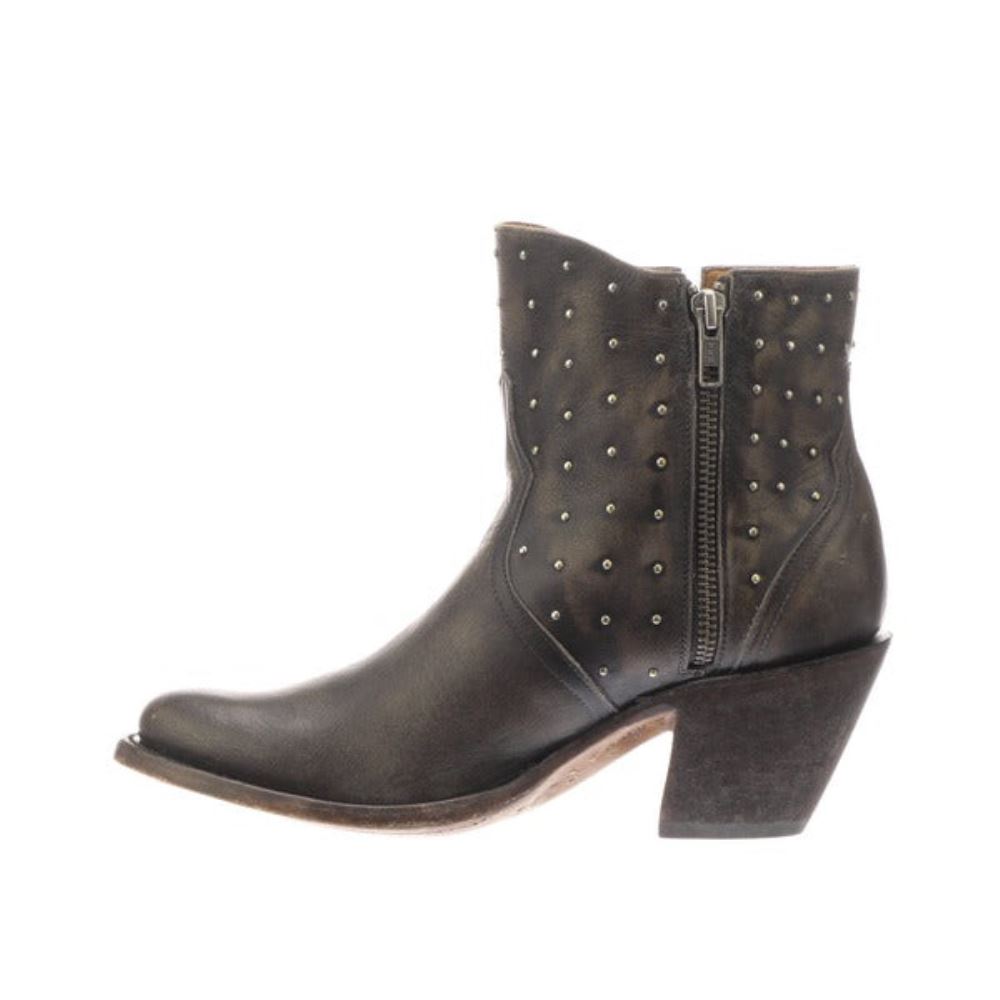 Lucchese Harley - Chocolate + Beige