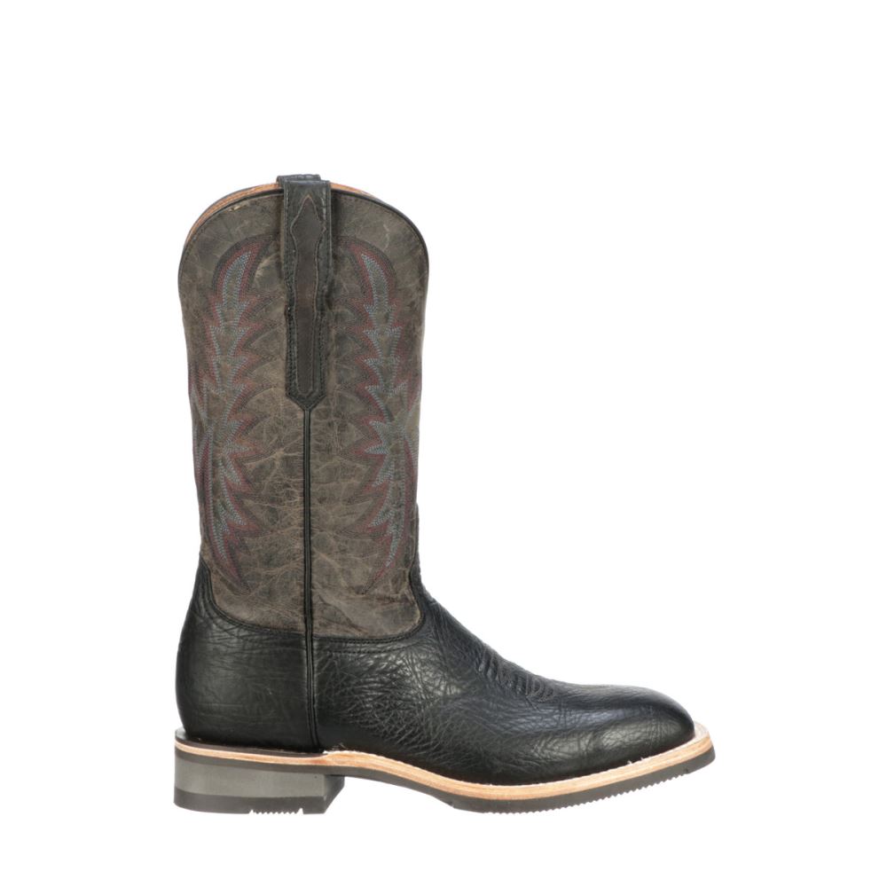 Lucchese Rudy - Black + Anthracite Grey