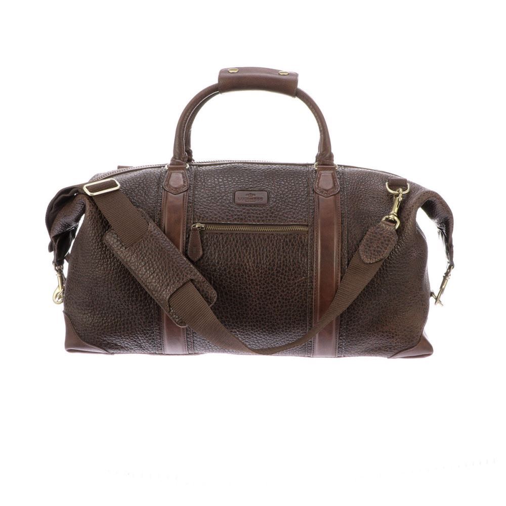 Lucchese Overnight Duffel - Chocolate