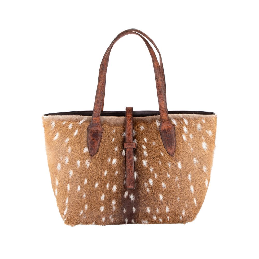 Lucchese Large Axis Tote Bag - Axis Brown