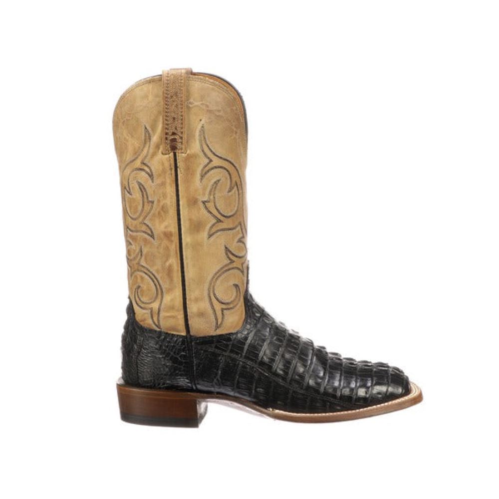 Lucchese Haan - Black + Pearl Bone