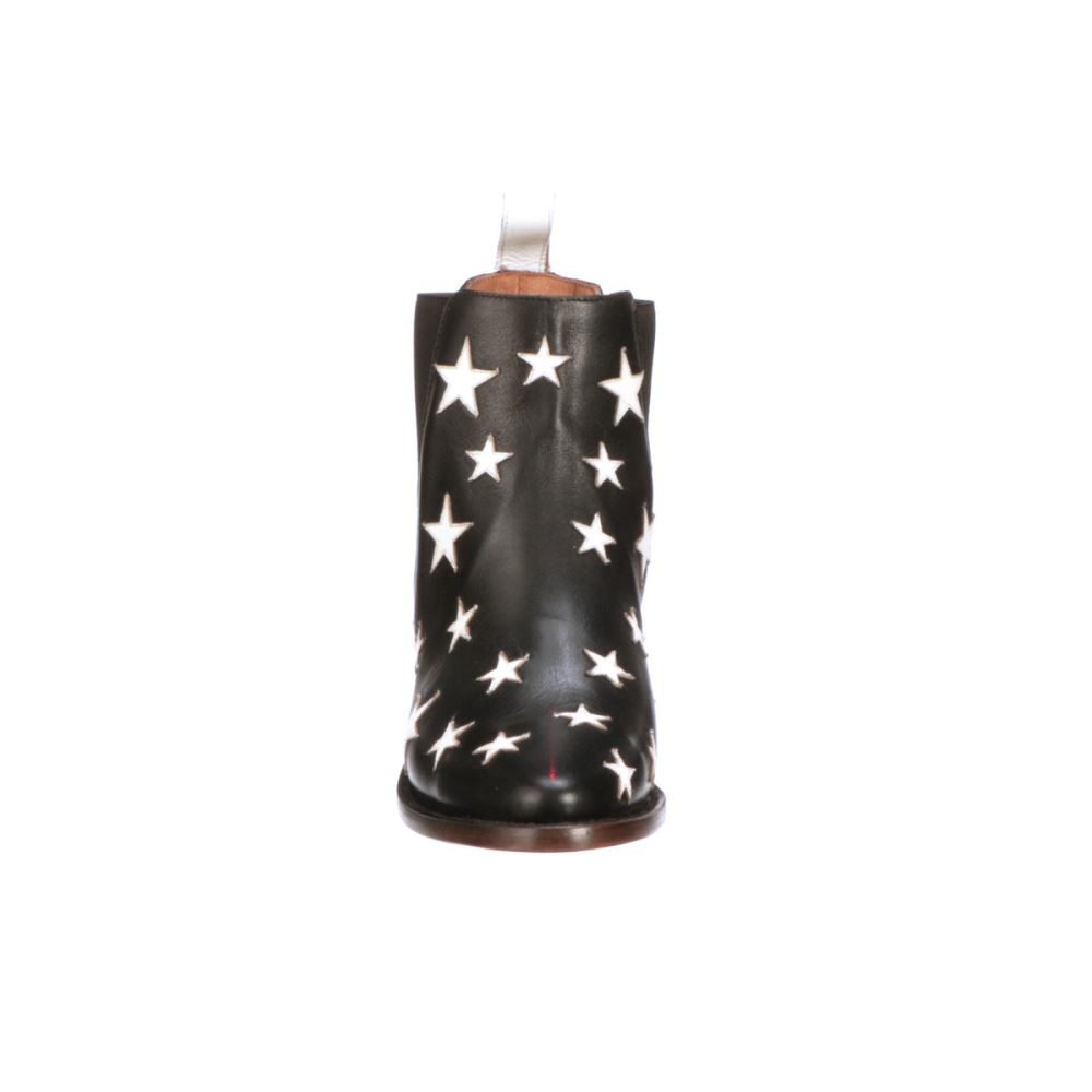 Lucchese Estrella Chelsea - Black + White