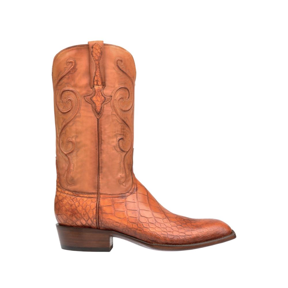 Lucchese Colton - Cognac + Light Brown