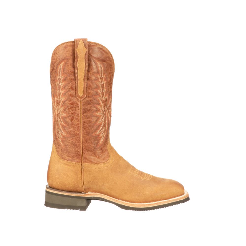 Lucchese Rudy - Sand + Cognac