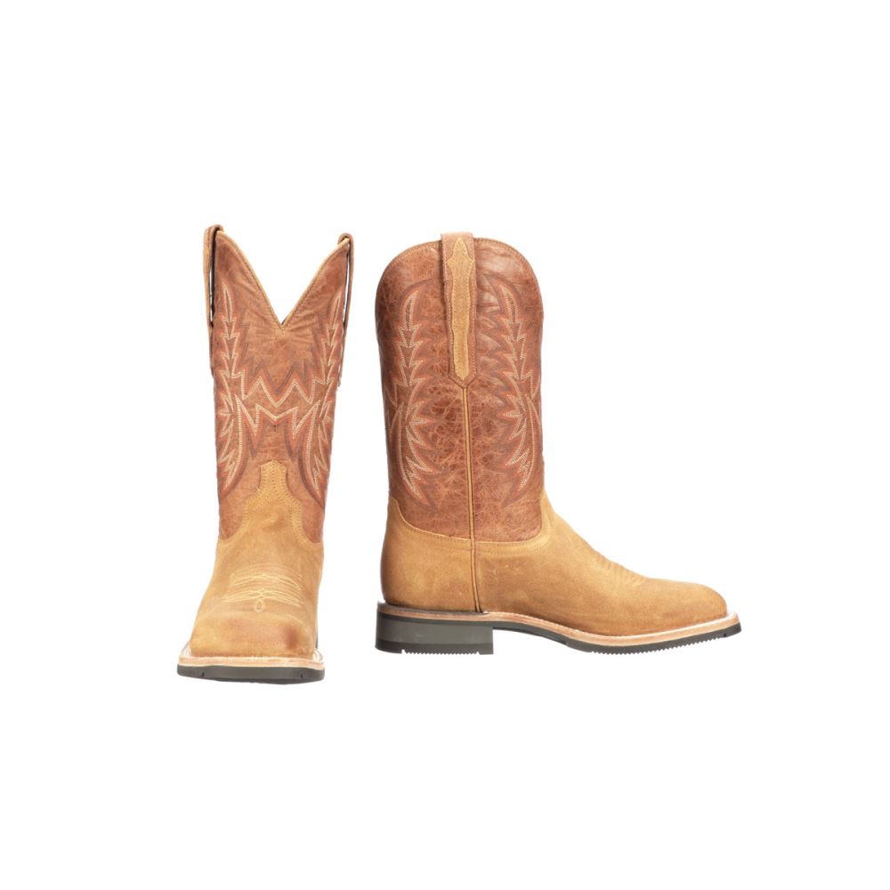 Lucchese Rudy - Sand + Cognac