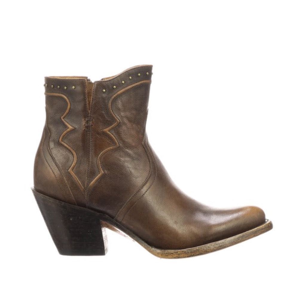 Lucchese Karla - Maple + Matte Black