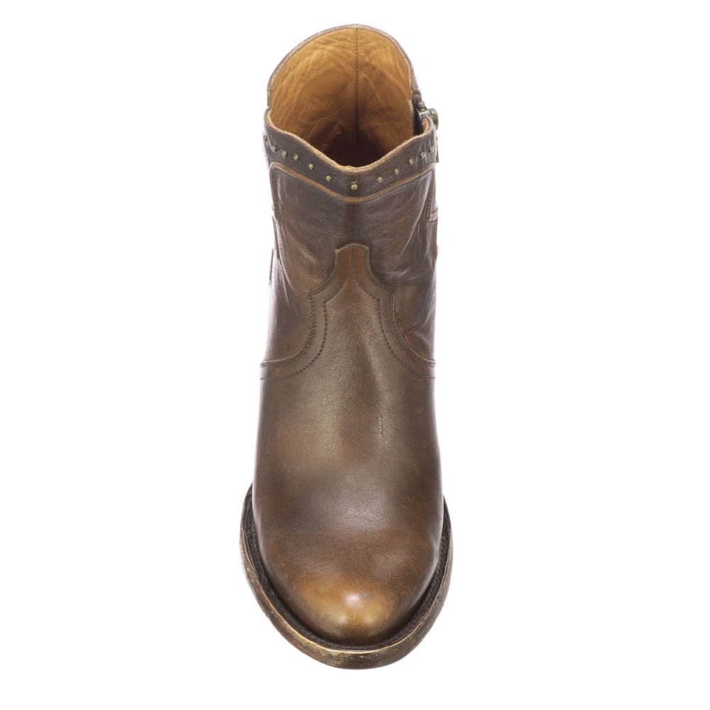 Lucchese Karla - Maple + Matte Black