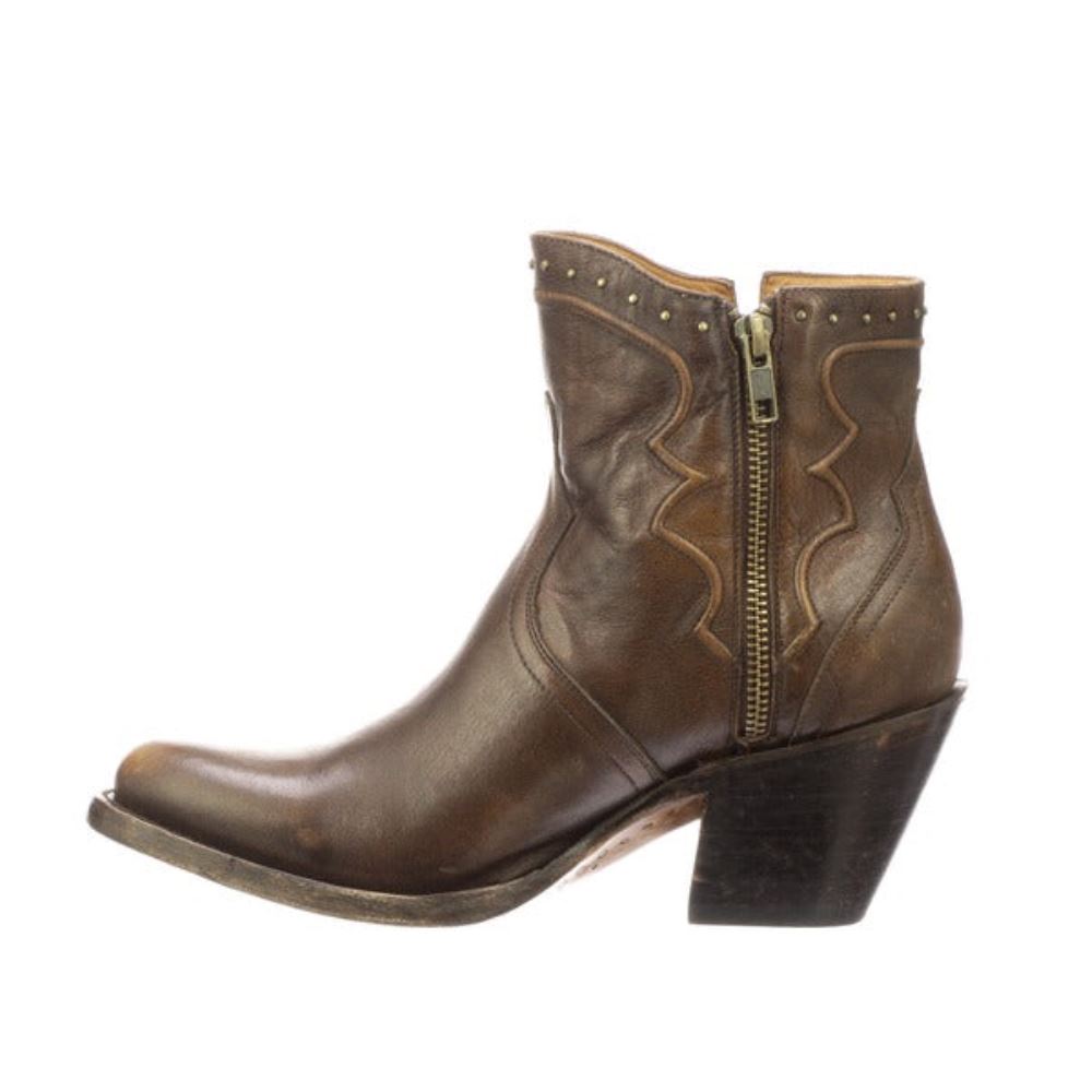 Lucchese Karla - Maple + Matte Black