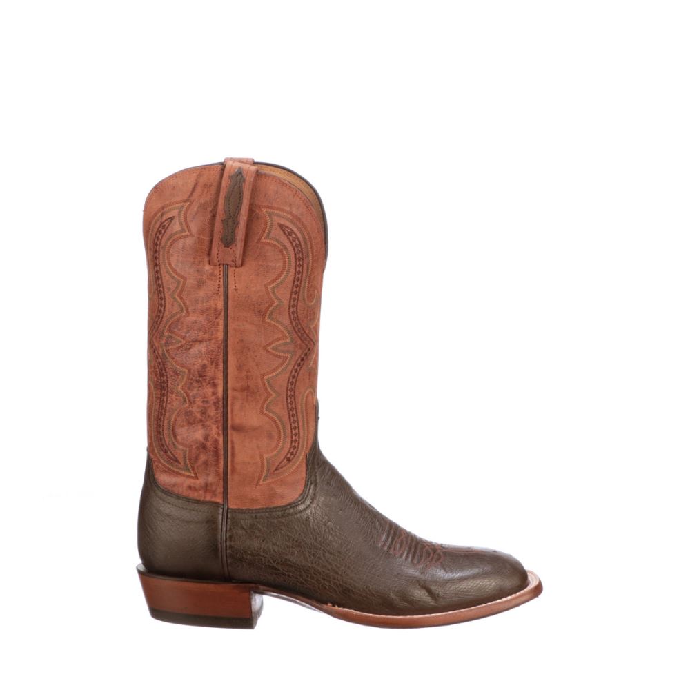 Lucchese Cecil Exotic - Sienna