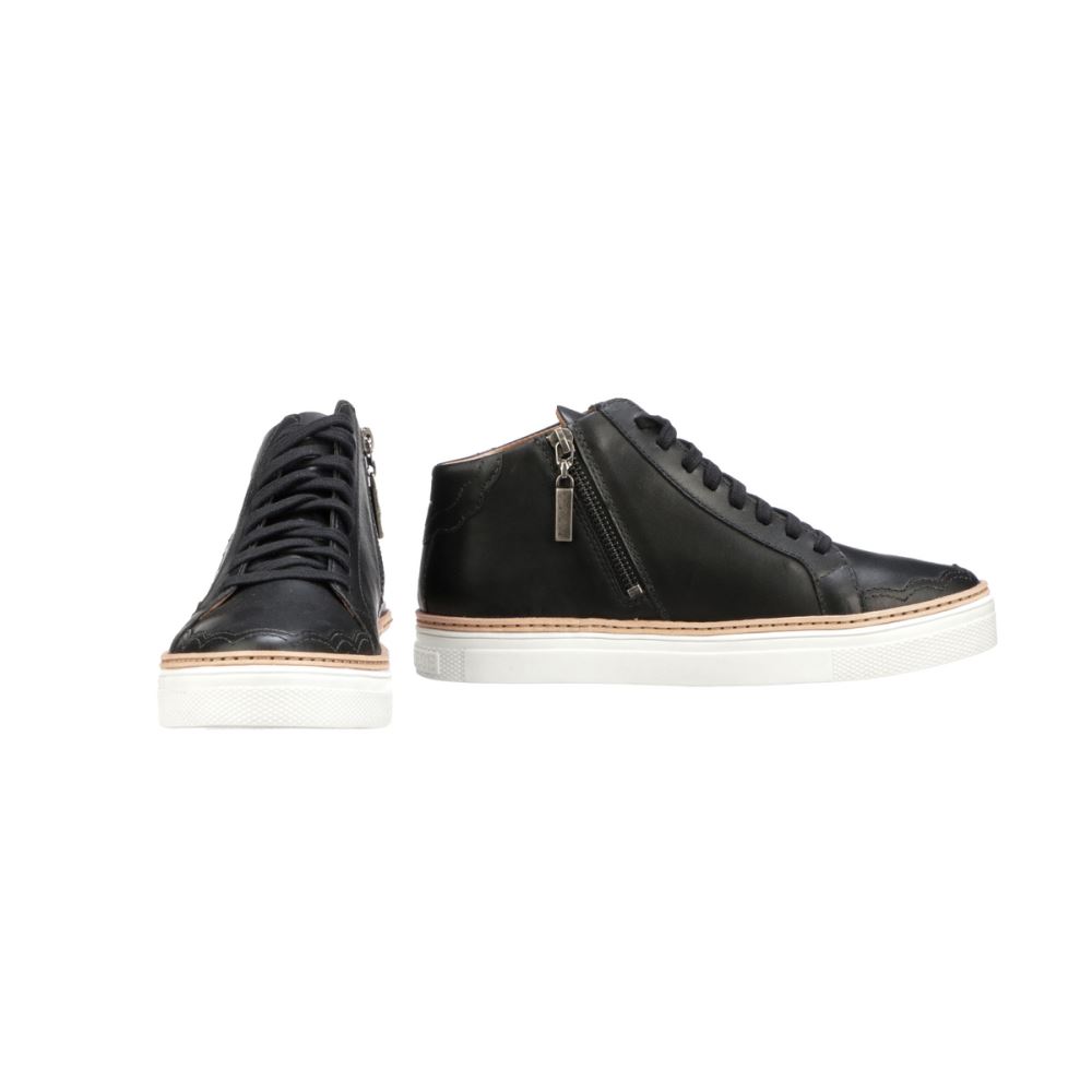 Lucchese After Ride Low Top Sneaker - Black
