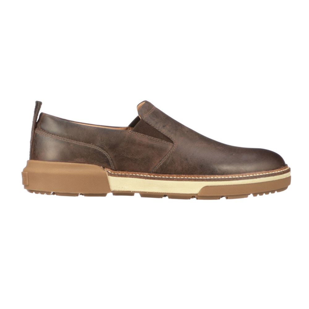 Lucchese After-Ride Slip On - Chocolate
