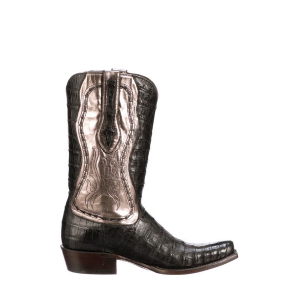 Lucchese Barcenas Ayala - Black + Pewter