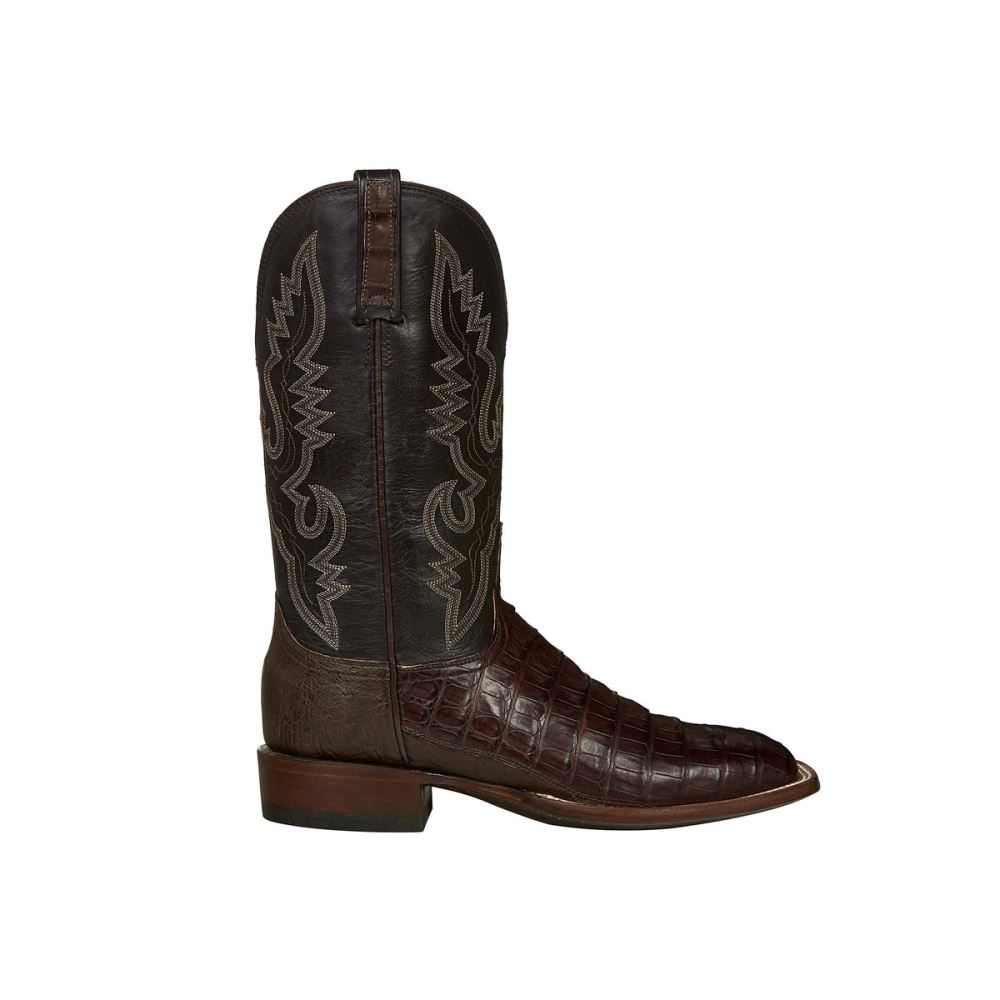 Lucchese Trent - Barrel Brown + Dark Brown