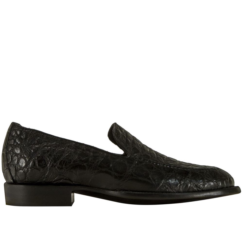 Lucchese Regis - Black + Giant Gator