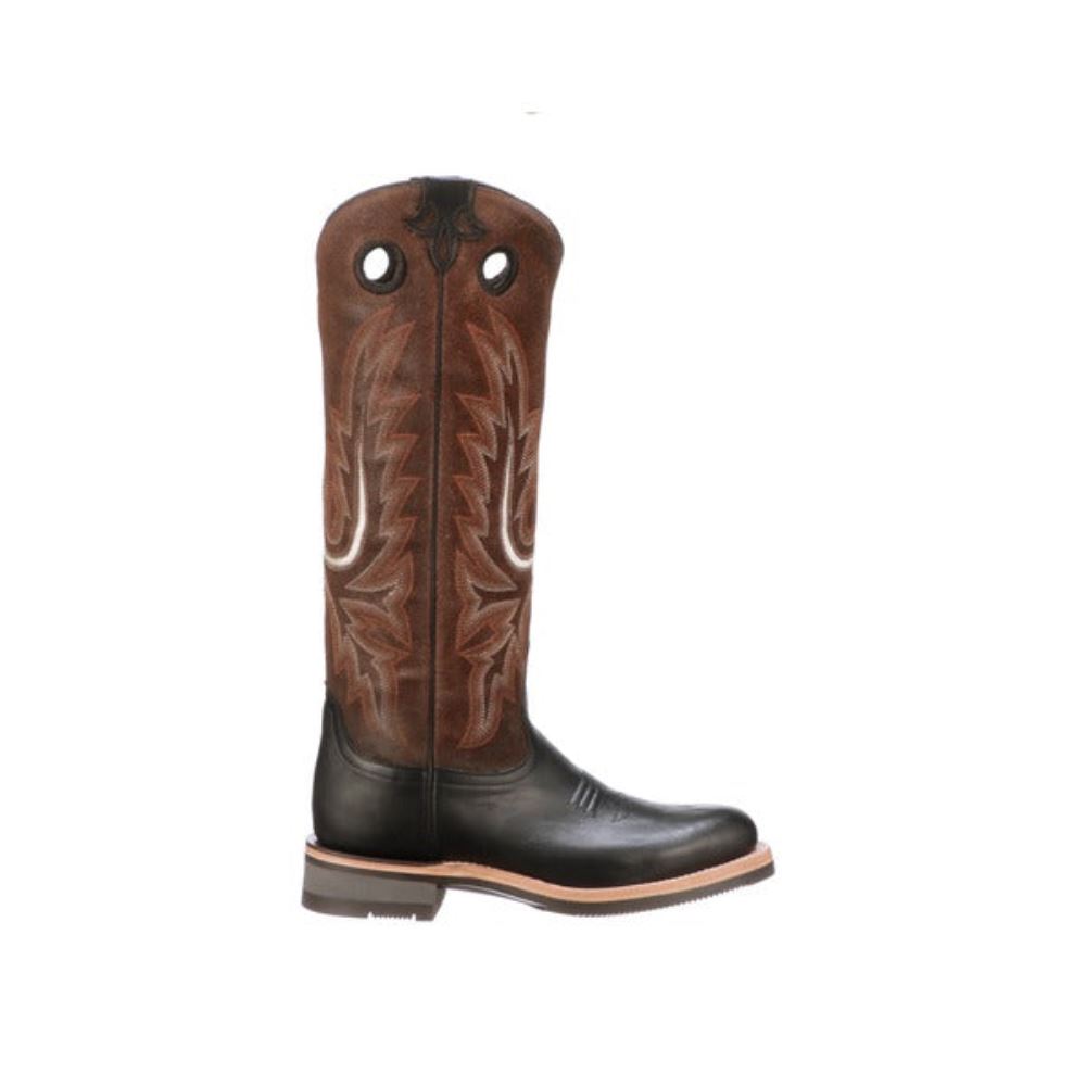 Lucchese Ruth Tall - Black + Chocolate