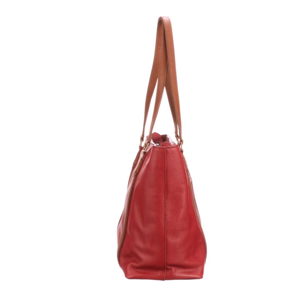 Lucchese Frances Carryall Tote - Red [UTpaqBYP] - $96.00 : Lucchese ...