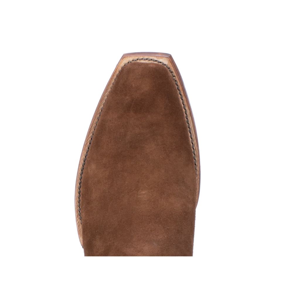 Lucchese Stead - Chocolate + Olive