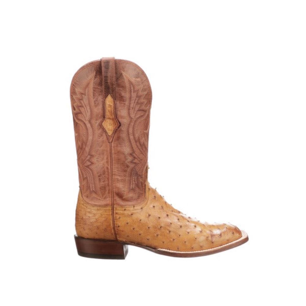 Lucchese Cliff - Saddle + Peanut Brittle