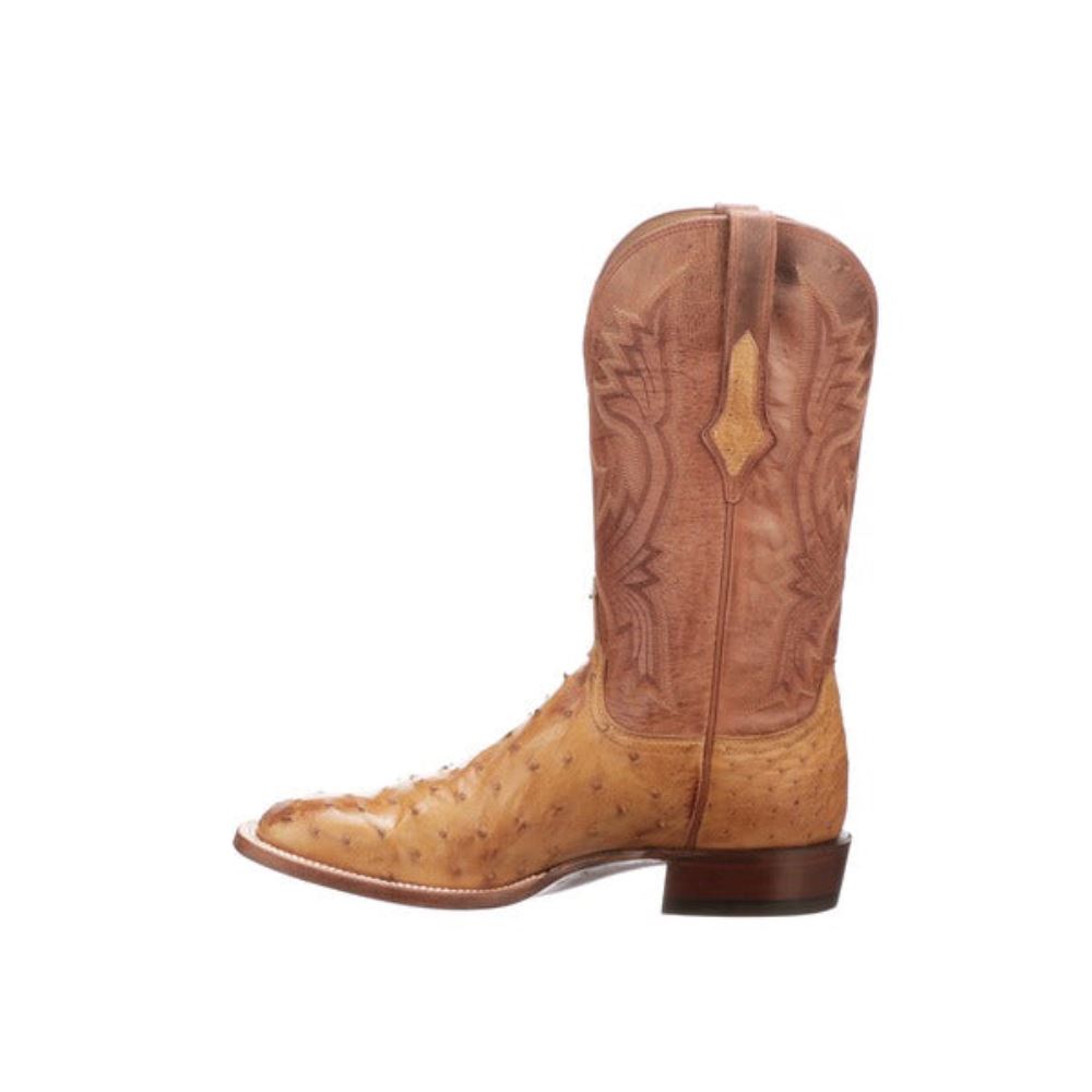 Lucchese Cliff - Saddle + Peanut Brittle