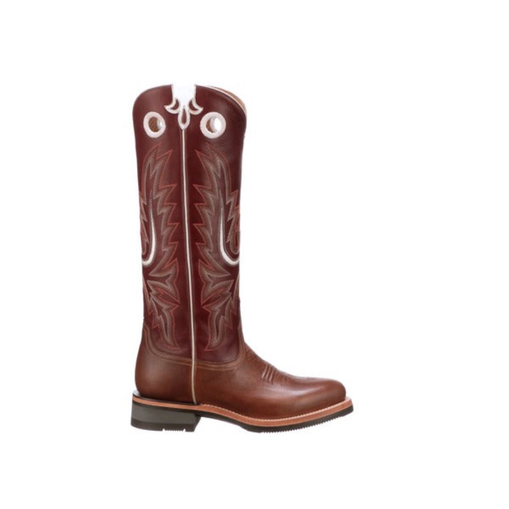 Lucchese Ruth Tall - Tan + Red