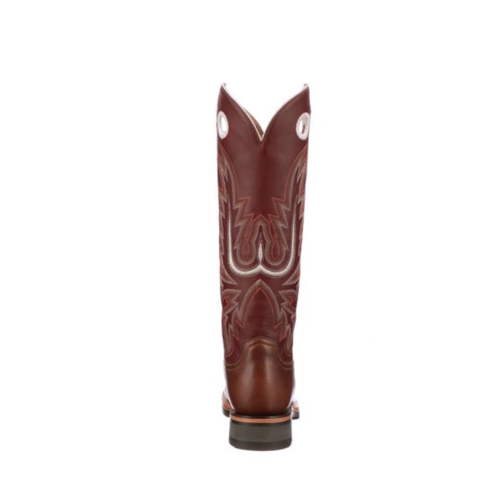 Lucchese Ruth Tall - Tan + Red