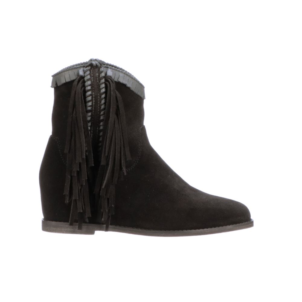 Lucchese Martina Fringe - Black