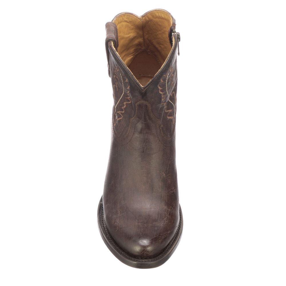 Lucchese Wing - Tobacco + Chocolate