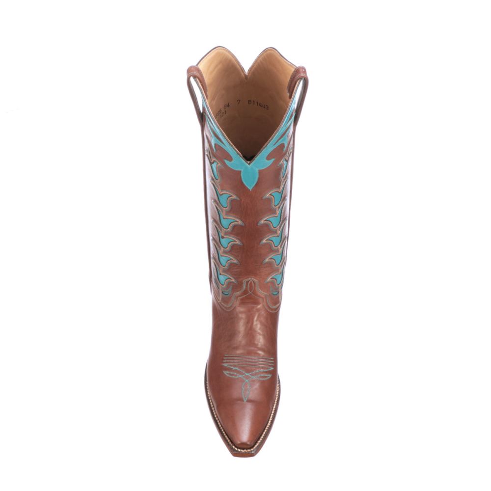 Lucchese Ladies Tall Tulip - Tan