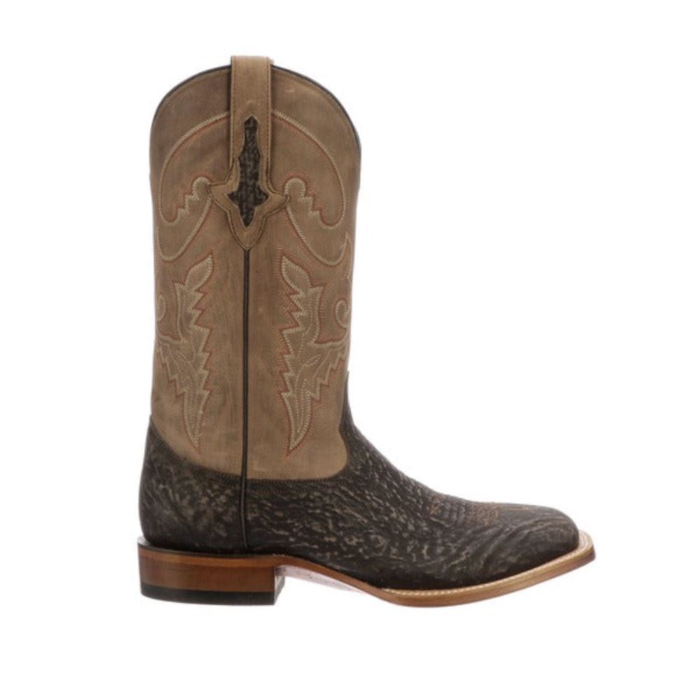 Lucchese Ryan - Chocolate + Caf?? Brown