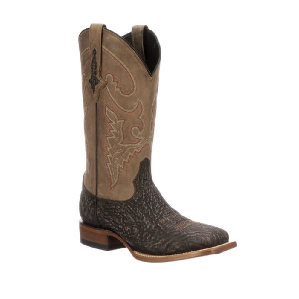 Lucchese Ryan - Chocolate + Caf?? Brown