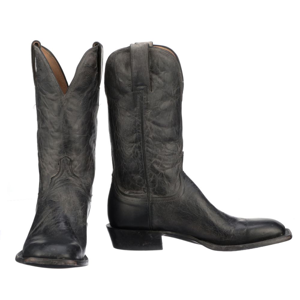 Lucchese Leadville Horseman - Anthracite