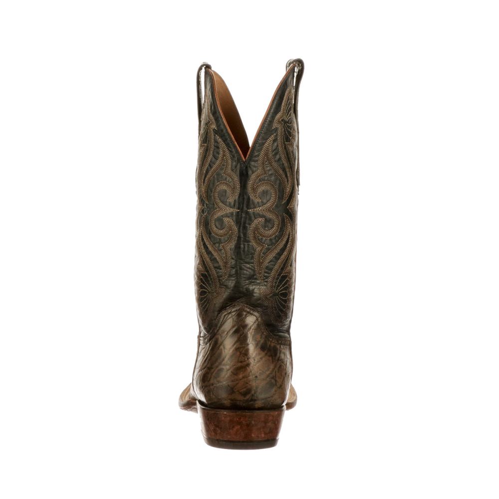 Lucchese Roy - Tan + Cognac