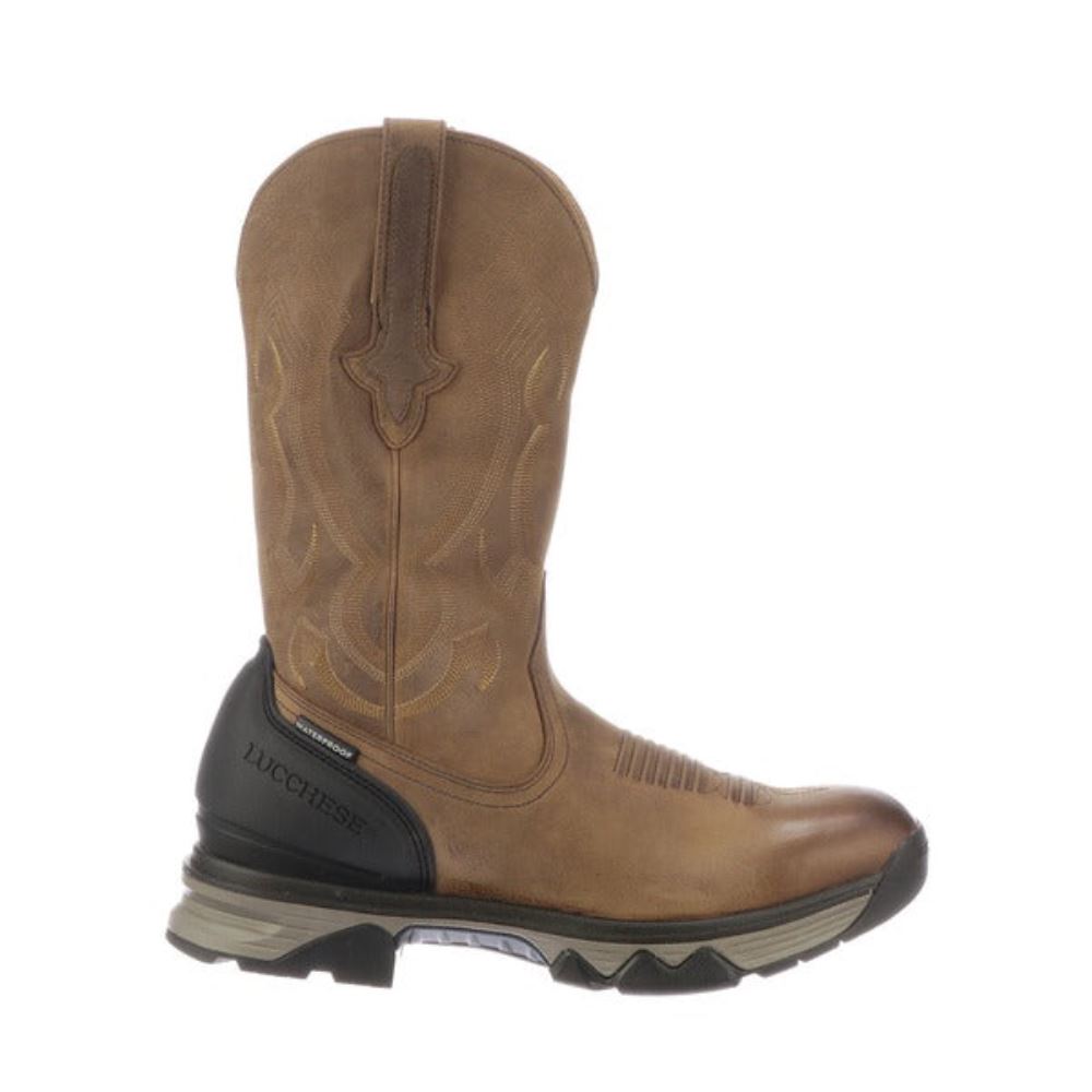 Lucchese Performance Molded 12" Pull On Work Boot - Acorn