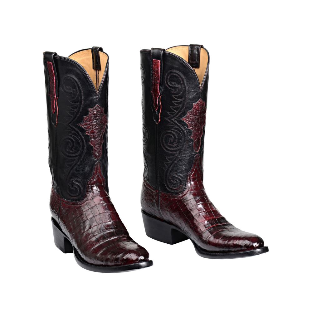 Lucchese Jones - Black Cherry [hgDDWTTE] - $99.50 : Lucchese Boots ...