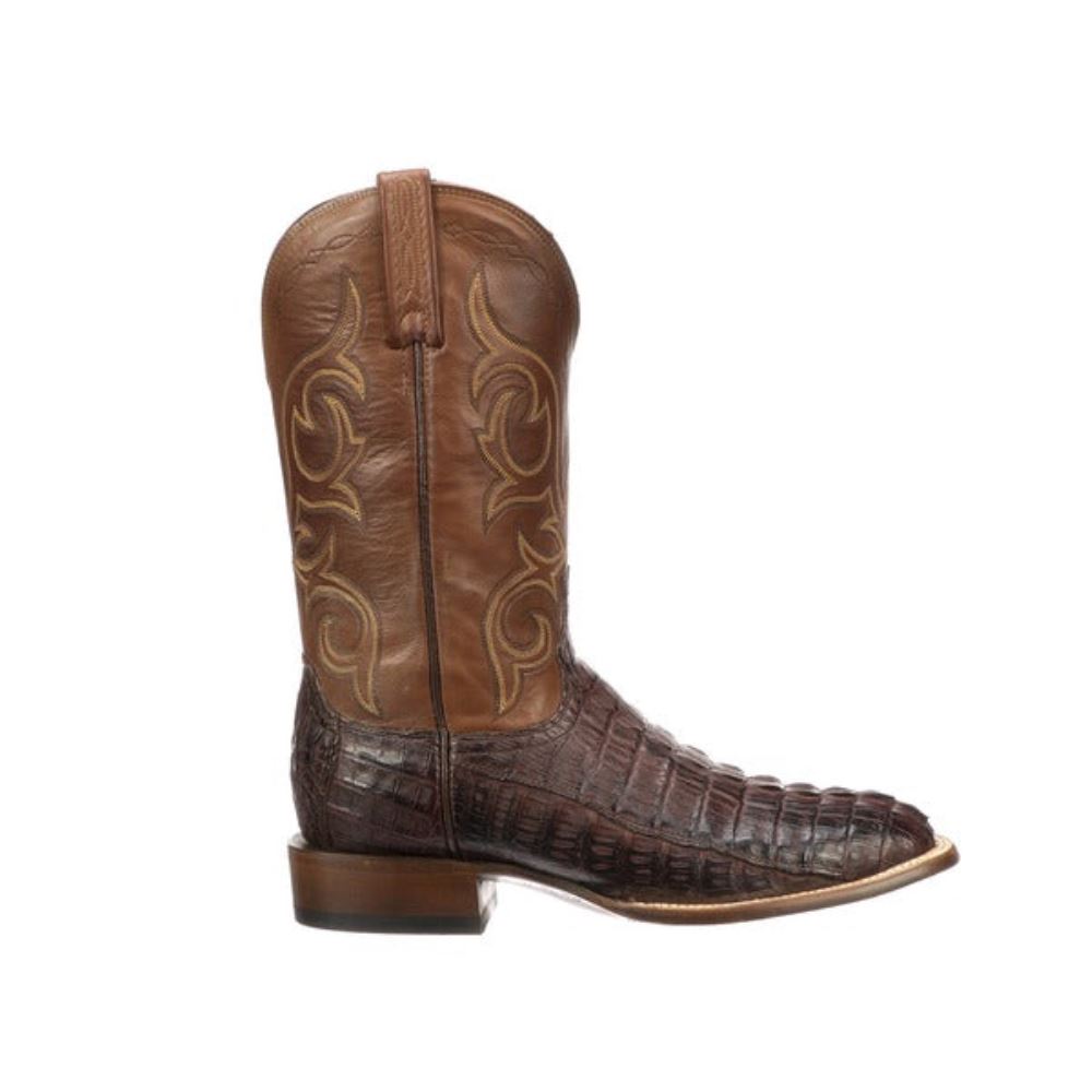 Lucchese Haan - Barrel Brown + Chocolate