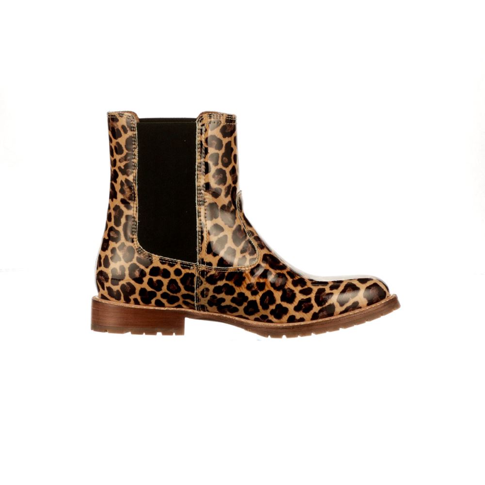 Lucchese All-Weather Ladies Garden Boot - Cheetah
