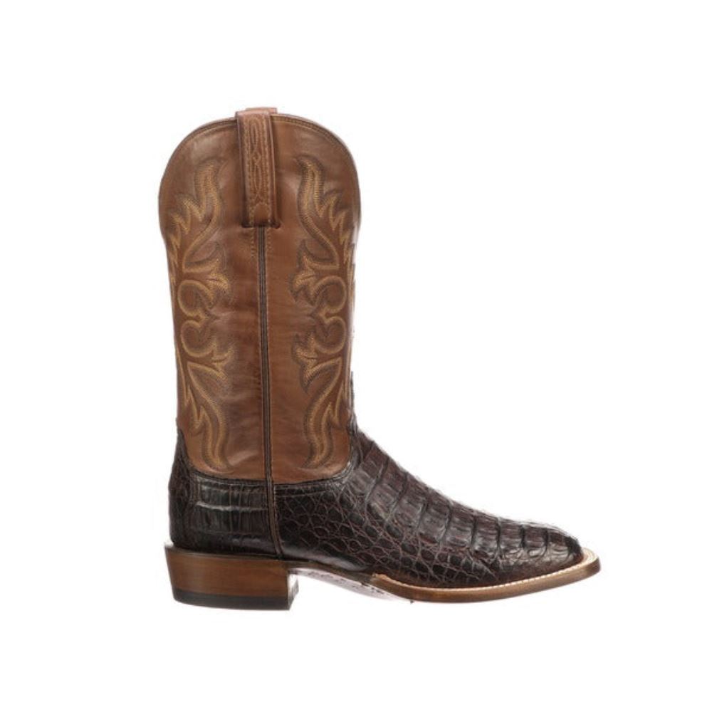 Lucchese Fisher - Barrel Brown + Tan