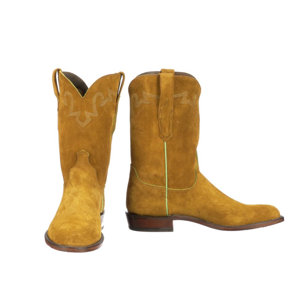 Lucchese Sunset Suede - Mustard