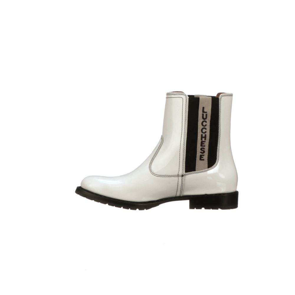 Lucchese All-Weather Ladies Garden Boot - White