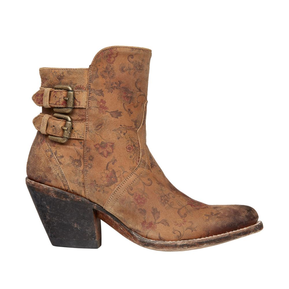 Lucchese Catalina - Brown Floral