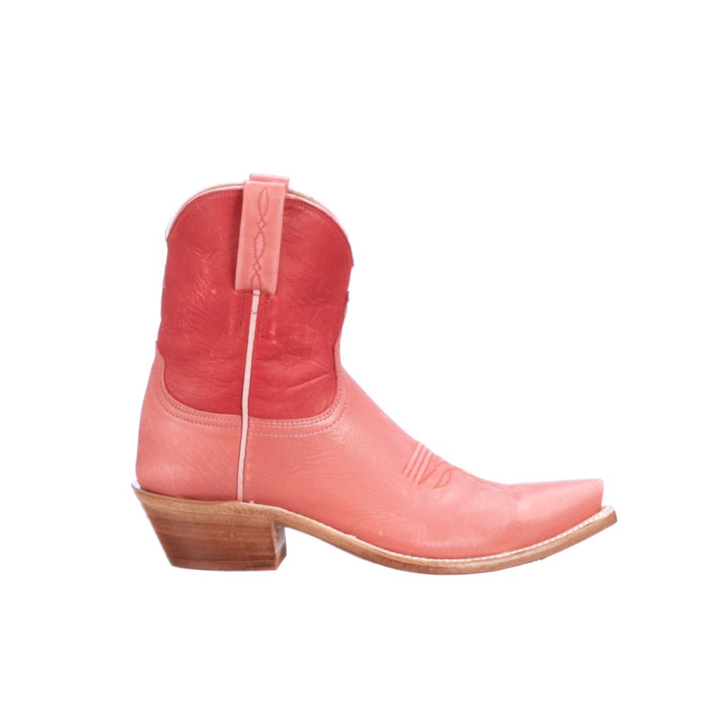 Lucchese Gaby Two-Tone - Coral