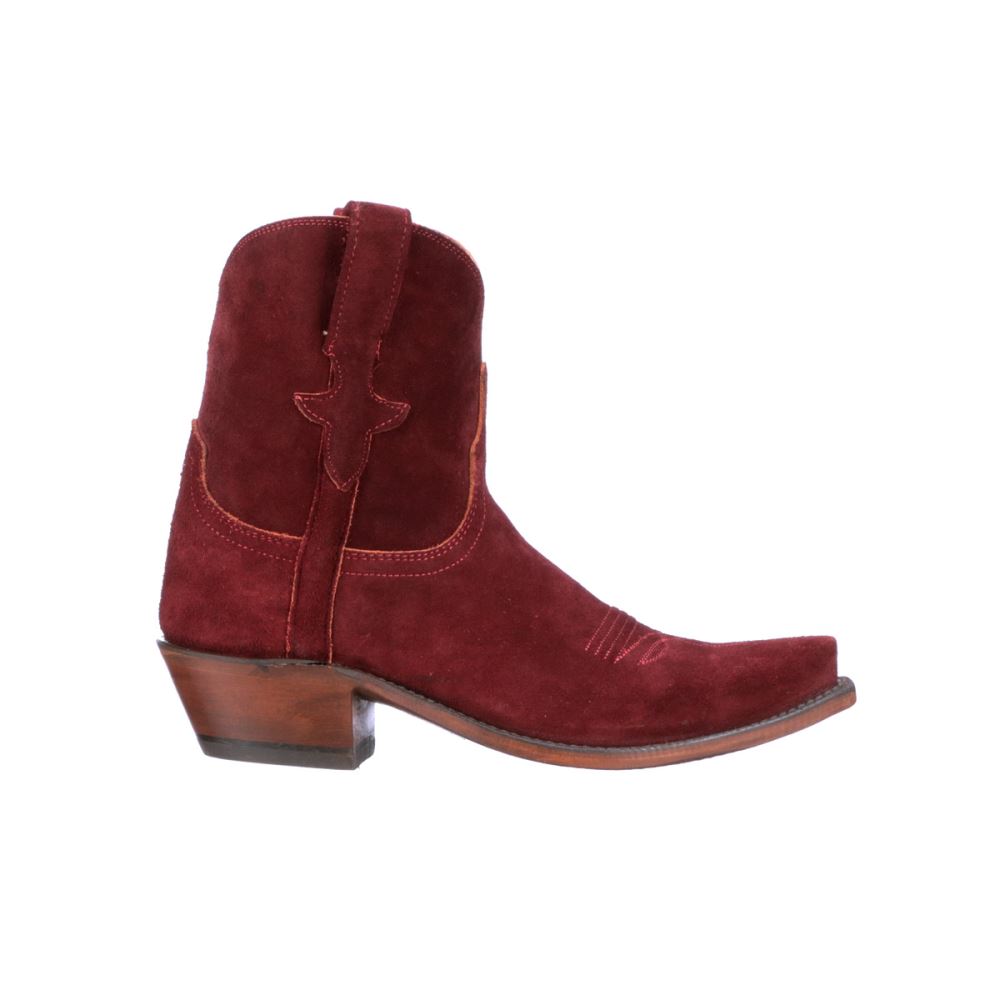 Lucchese Elena - Burgundy