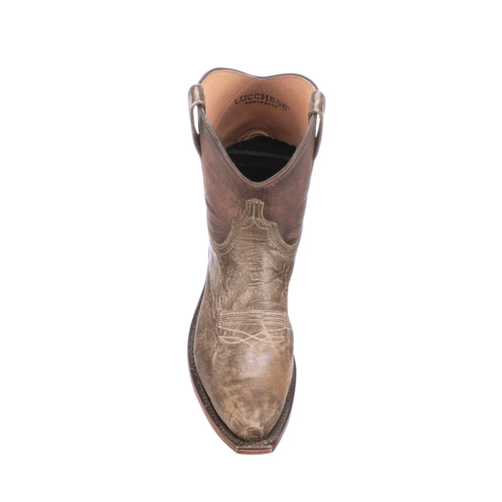 Lucchese Gaby Two-Tone - Olive