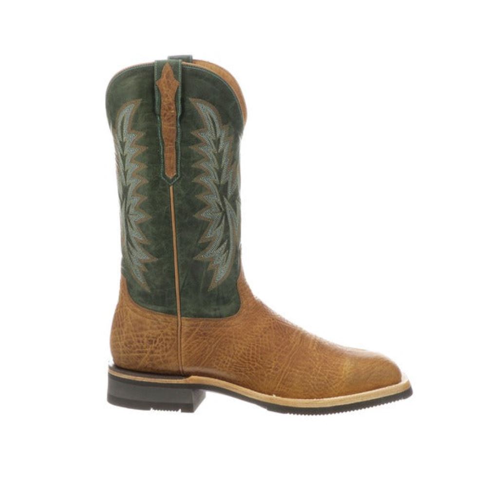 Lucchese Rudy - Cognac + Green