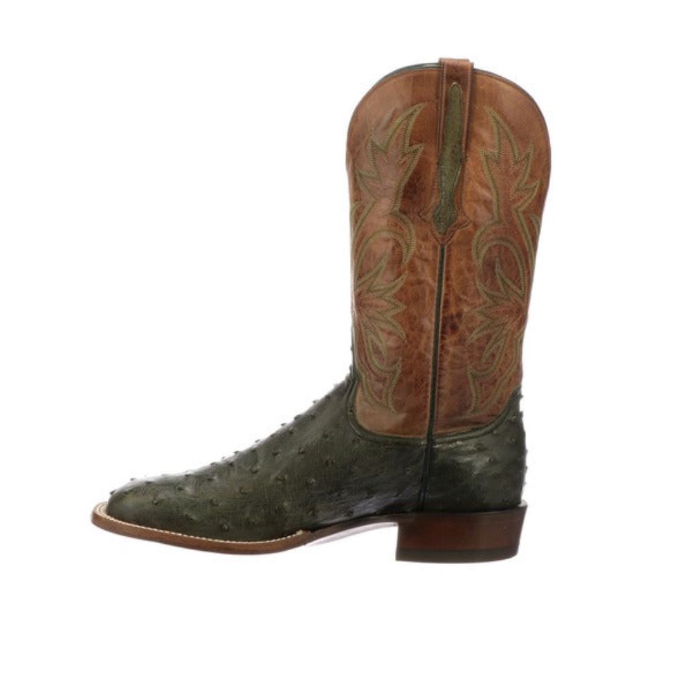 Lucchese Diego - Forest Green + Peanut Brittle