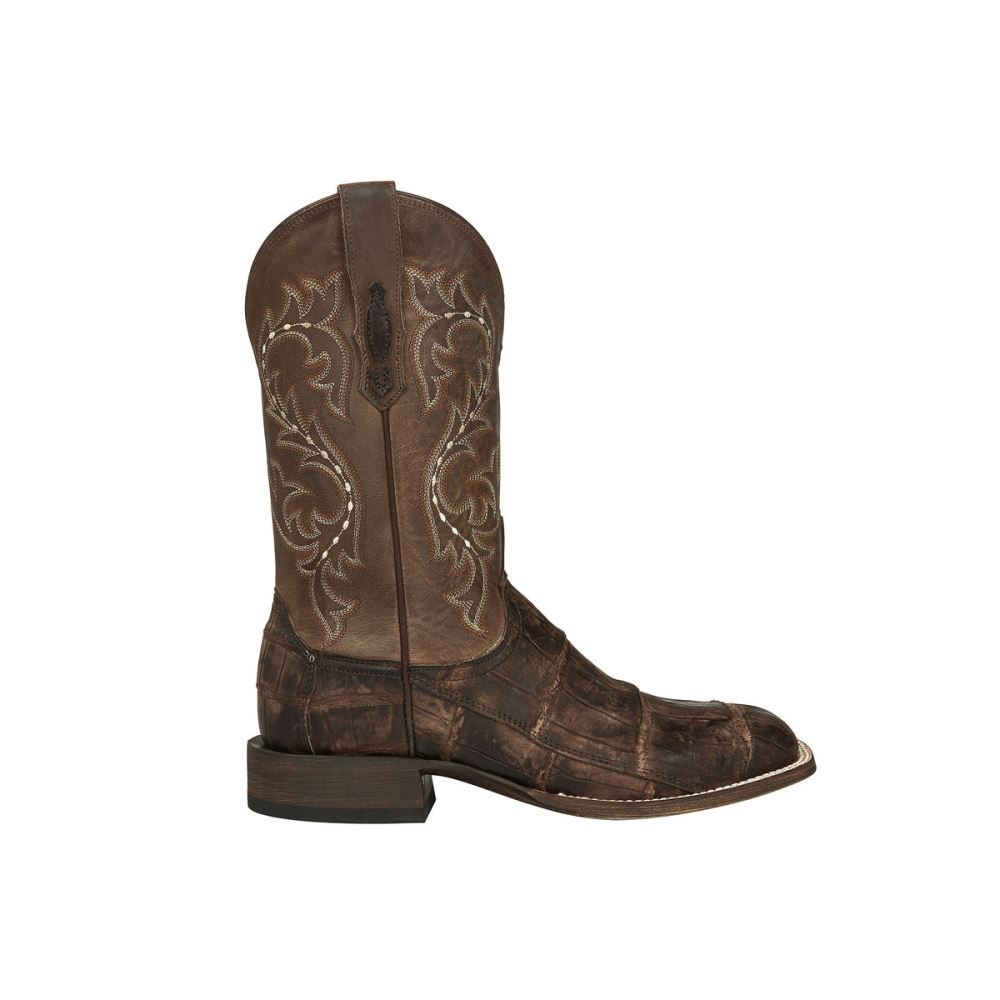 Lucchese Malcolm - Chocolate + Caf?? Brown